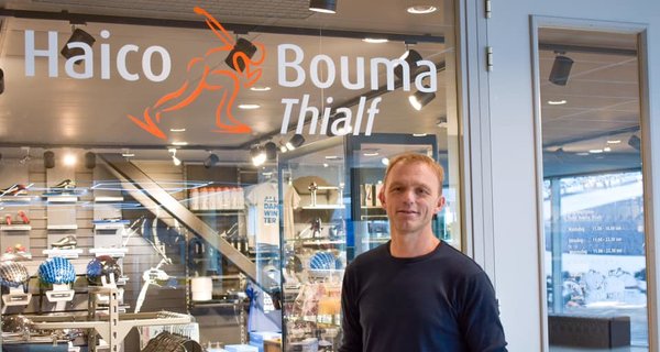 Haico Bouma opent schaatswinkel in Thialf
