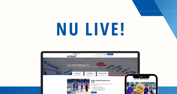 Het nieuwe toegangssysteem én de webshop van Thialf zijn live!